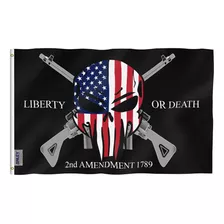 Bandera Libertad O Muerte De 3x5 Pies Segunda Enmienda ...
