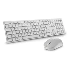Teclado E Mouse Pro Wireless Km5221w Branco Dell