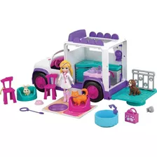 Polly Pocket Veterinária Hospital Móvel Dos Bichinhos Mattel