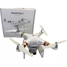 Drone Dji Phantom 3 Standard Com Câmera 2.7k Branco 5.8ghz