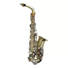 Sax Alto Silvertone Slsx011 Tipo Yamaha Con Estuche Full 