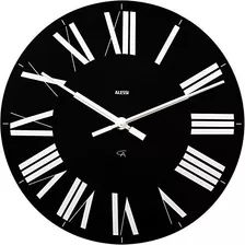 Reloj De Pared De Alessi Firenze, Negro.