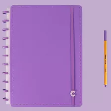 Caderno Inteligente Grande Color All Purple