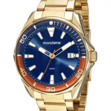 Relogio Mondaine Original Dourado Masculino 32270gpmvde1