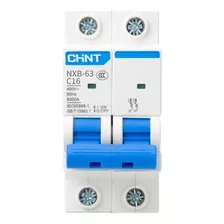 Interruptor Riel Din Modelo Nxb Chint 2 Polo 16a