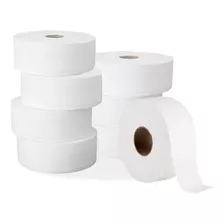 Papel Higienico Rolao Branco Com 8 Rolos De 300mt 