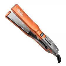 Planchita De Pelo Taiff Diamante Vulcan Cobre Y Gris 110v/220v