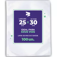 Sacos Plasticos Para Sous Vide 25x30 100un