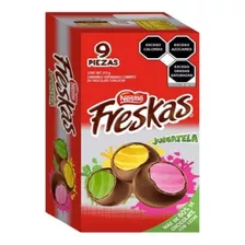 Freskas Caramelo Cubierto De Chocolate Cont:9 Pzs De 35g C/u