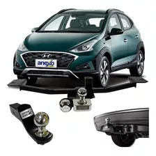 Rabicho Hyundai Hb20x 2013 A 2021 Engate Tração 750kg Kit