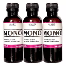 Kit Com 3 Óleo De Monoi Tahiti Puro Hidratação Natural 120ml