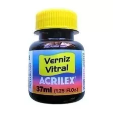 Tinta Aerografo Verniz Vitral Acrilex 37 Ml Vermelho Fogo