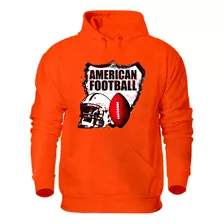 Moletom Adulto Futebol Americano Blusa Masculina Capuz