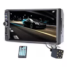 Stereo Auto Doble Din Pantalla Tactil Mirrorlink Camara Rev