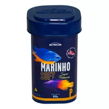 Ração Para Peixes De Pequeno Porte Nutricon Marinho Soft P 50g