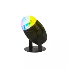 Cañon De Luces Led Rgb Foco Giratorio Multicolor 3w 