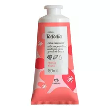 Crema Para Manos Frutas Rojas 50ml Tododia Natura 