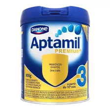 Fórmula Infantil Em Pó Danone Aptamil Premium 3 Em Lata 800g