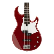 Contrabajo Pasivo Yamaha Bb234 De 4 Cuerdas, Cuerpo Sólido, Acabado De Cuerpo De Aliso, Color Rojo, Guía Para La Mano Derecha