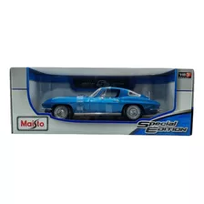 1965 Chevrolet Corvette Esc. 1:18 Maisto Edición Especial 