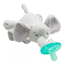 Peluche Con Chupón Soothie Snuggle Para Bebés Philips Avent Elefante