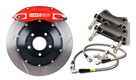 Stoptech Bbk For 00-05 Honda S2000 St-40 Red Calipers 32 Ccn Foto 6