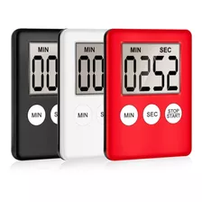 Mini Timer Digital P/ Cozinha Com Imã / Cronômetro Academia 