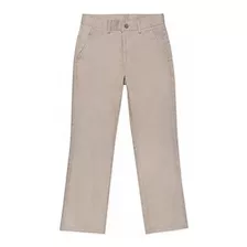 Nautica Pantalon De Sarga Frontal Plana Para Niño