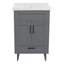 Mueble Vanitorio Deluxe Star Haus Gris 856 50x40x80cm