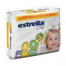 Pañales Estrella Baby Superpack Ahorro Junior X50