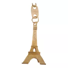 Chaveiro Torre Eiffel Vintage Dourada