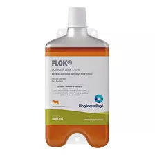 Flok Doramectina 1,10% Antiparasitário Bovinos Inj 500ml