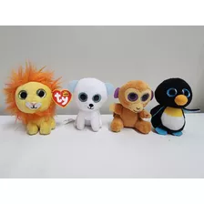 Coleção Ty Beanie Boo Babies Mc Donalds 4 Pelúcias 