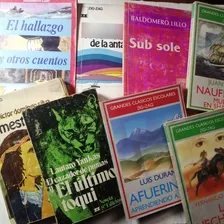 Lote De 8 Libros Zigzag / Literatura Chilena 