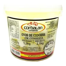 Ovo De Codorna Em Conserva 1,2kg - Pronto Para Consumo