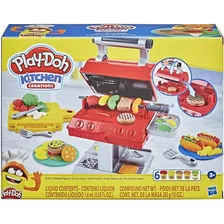 Play Doh - Super Barbacoa - Kitchen Creations - 6 Potes 