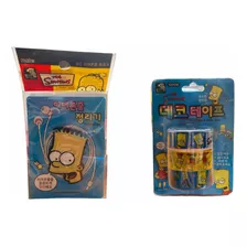 Kit Elementos Bart Simpson (pin Para Audífonos Y Cintas X3 )