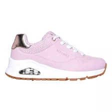 Zapatilla Skechers Uno Gen1-shimmer 155196/pnk Para Mujer