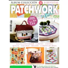  Revista Patchwork En Casa Encardenada Com 3 Volumes N° 12