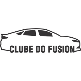 Adesivo Fusion Club Acessórios Para Veículos No Mercado Livre Brasil Adesivo Decorativo Automotivo Ford Fusion Clube 15cm