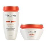 Bain Satin 2 250 Ml Y Masquintense Gruesos 200 Ml Kerastase