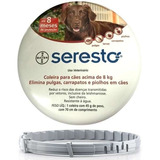Coleira Seresto Anti Pulgas E Carrapatos Para Cães Acima 8kg