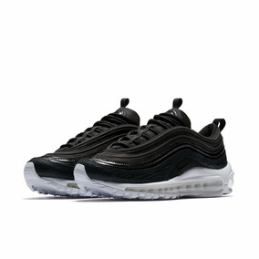 clearance hombres nike air max 97 negro 8ae9e 233c2 Zapatillas NIKE AIR MAX 97 BG blanco negro púrpura verde