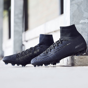 botines mercurial negros