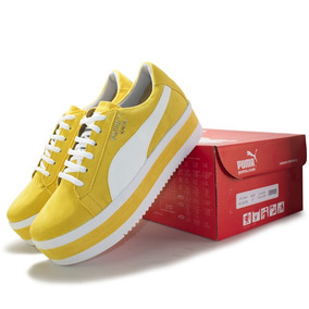 tenis puma feminino amarelo