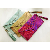 Sobre Fiesta De Fantasía Cuero Clutch 8x0zPw