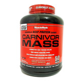 Proteina Musclemeds Carnivor Mass 5.9 Lbs Envio Gratis