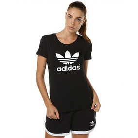 playera adidas negra mujer