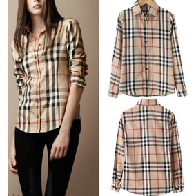 camisa xadrez burberry infantil