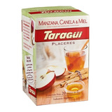 Té Taragui Placeres Manz-canel-miel X20 Saq